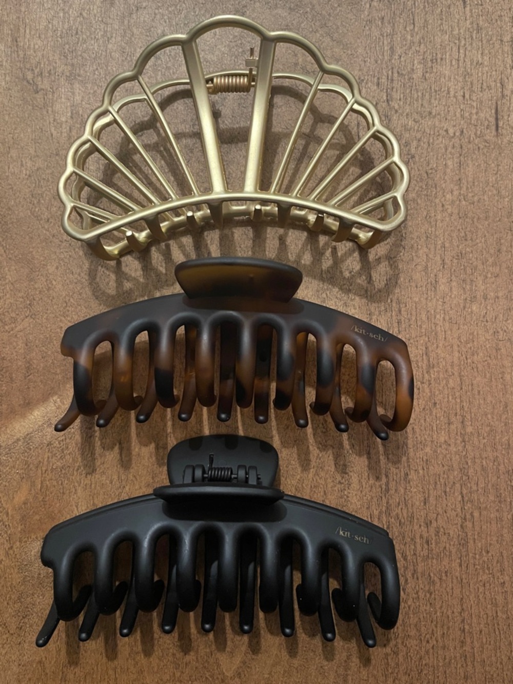 3 Hair Claw Clips